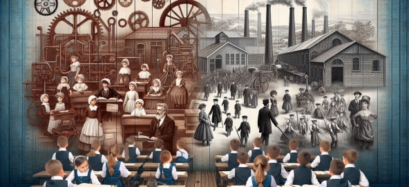 Por que a escola foi criada? Descubra sua ligação com a Revolução Industrial!