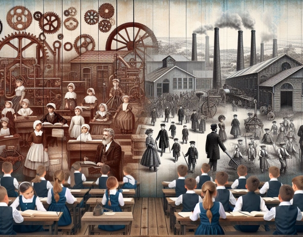 Por que a escola foi criada? Descubra sua ligação com a Revolução Industrial!