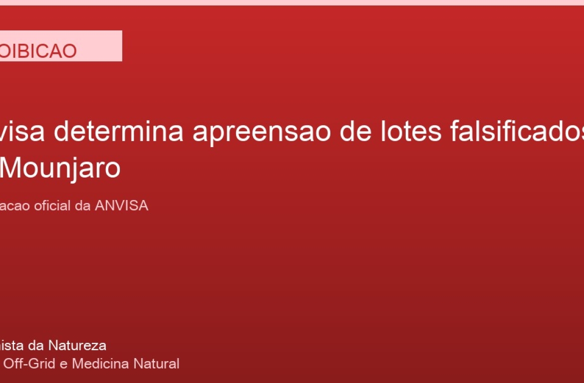 Imagem de capa ANVISA - Noticia oficial da Agencia Nacional de Vigilancia Sanitaria