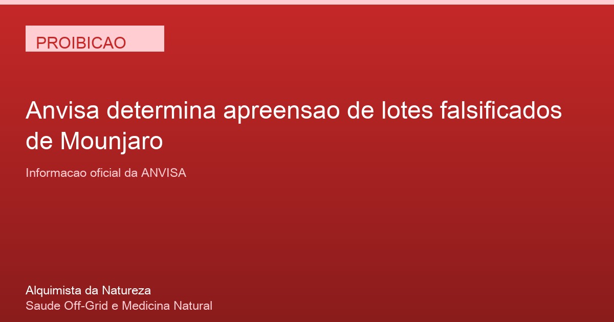 Home Imagem de capa ANVISA - Noticia oficial da Agencia Nacional de Vigilancia Sanitaria