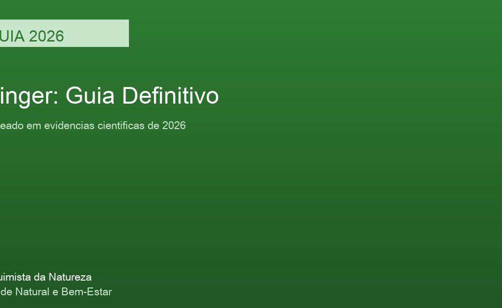 Ginger: Guia Definitivo 2026 - Suplemento natural com evidencia cientifica